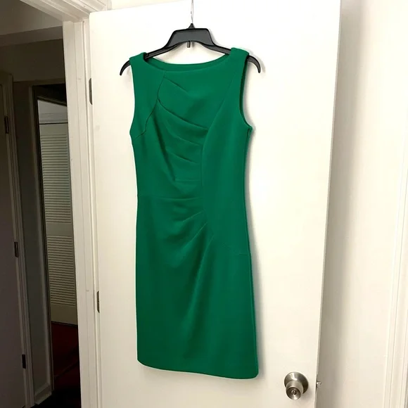Milly | Dresses | Molly Stretch Wool Sheath Dress Emerald Green | Poshmark